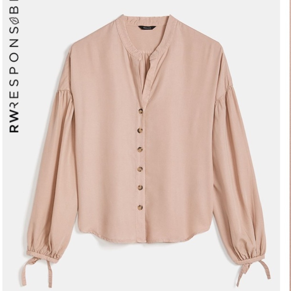 RW&CO blush pink blouse!